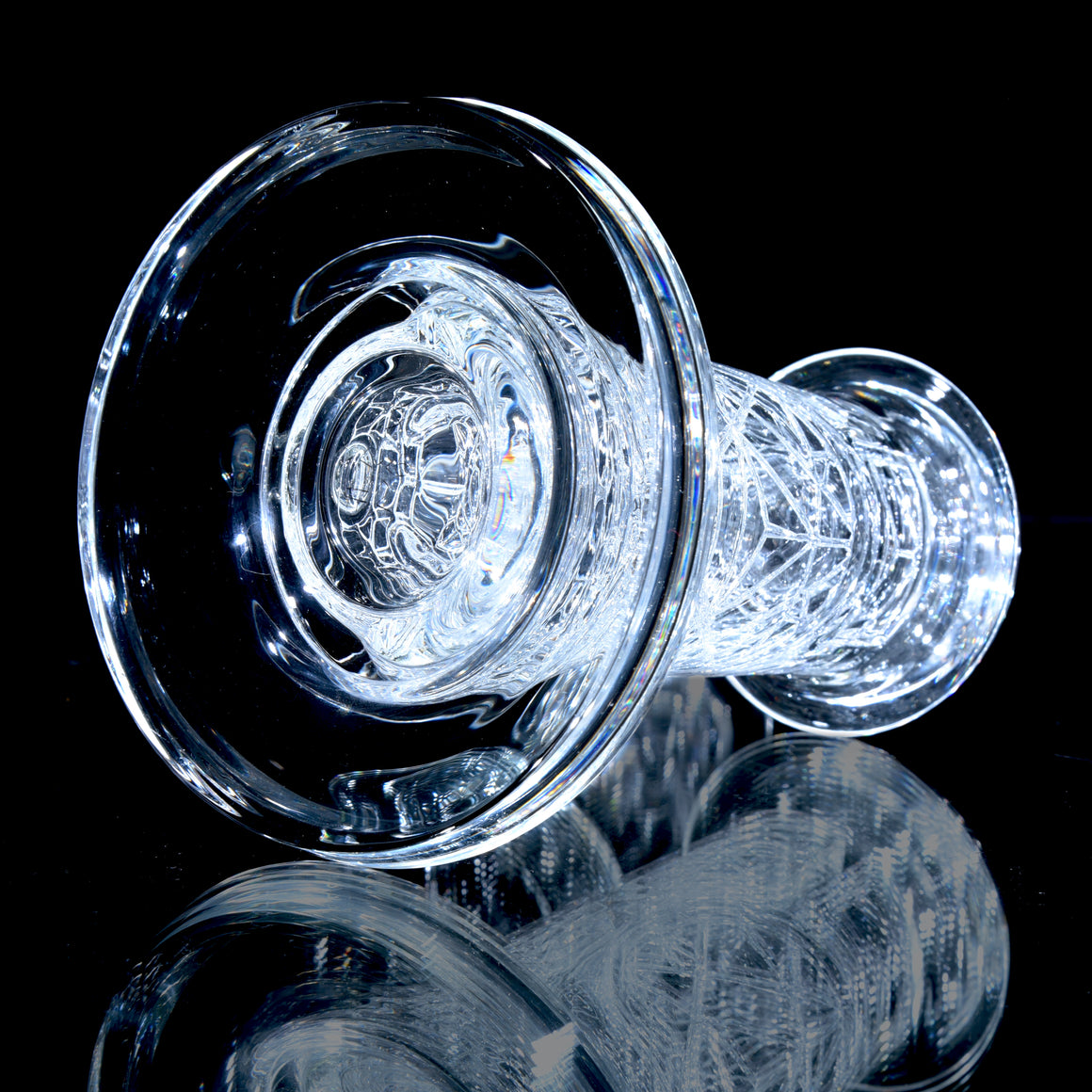 F1 Full-size Sacred Geometry Double-Wall Channel Recycler #2 - 10mm Female