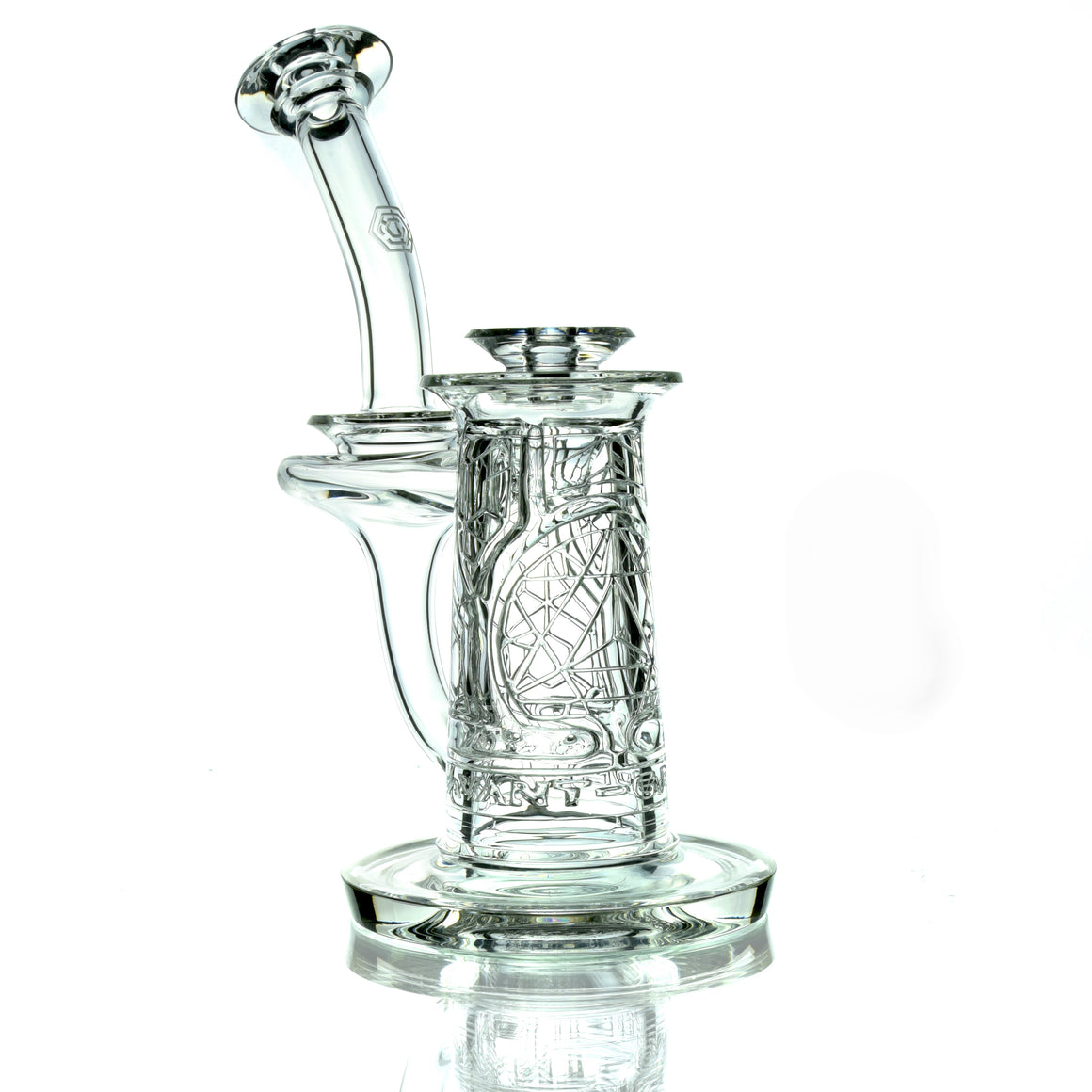 F1 Full-size Sacred Geometry Double-Wall Channel Recycler #2 - 10mm Female