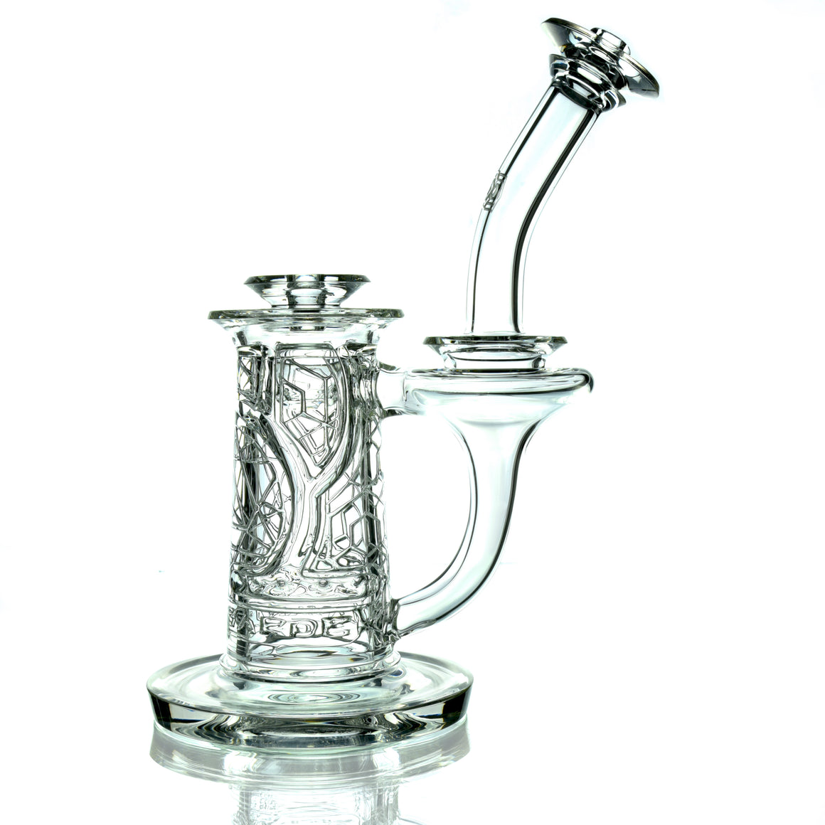 F1 Full-size Sacred Geometry Double-Wall Channel Recycler #2 - 10mm Female