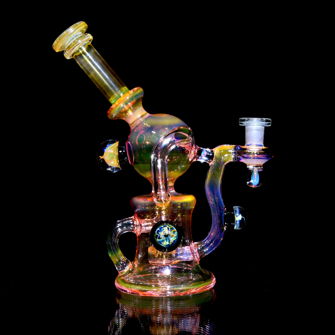 Fully-fumed Double-Uptake Klein Orbcycler  - 10mm Female