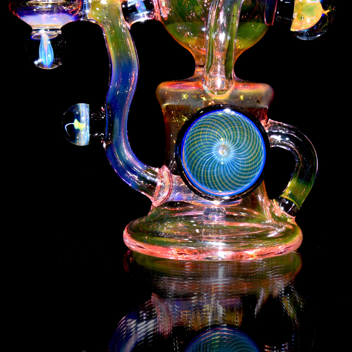 Fully-fumed Double-Uptake Klein Orbcycler  - 10mm Female
