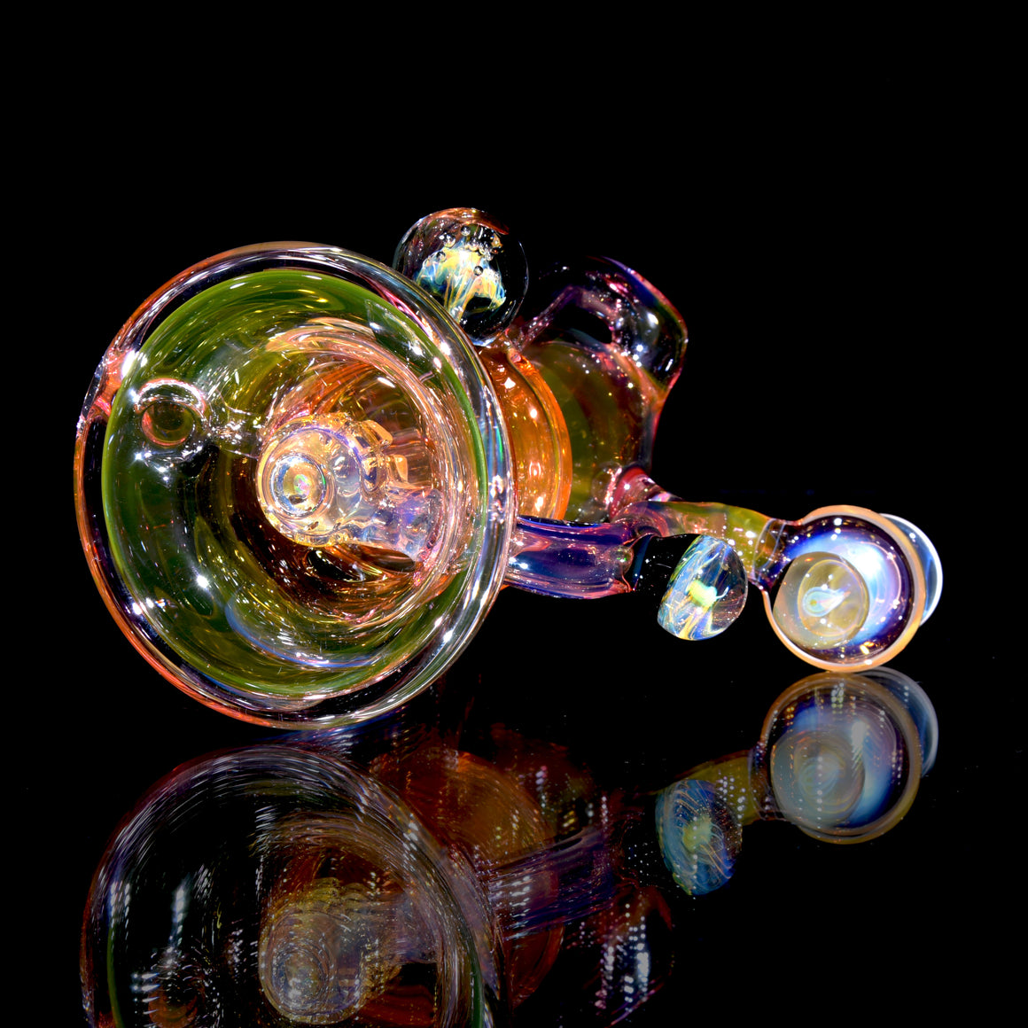 Fully-fumed Double-Uptake Klein Orbcycler  - 10mm Female