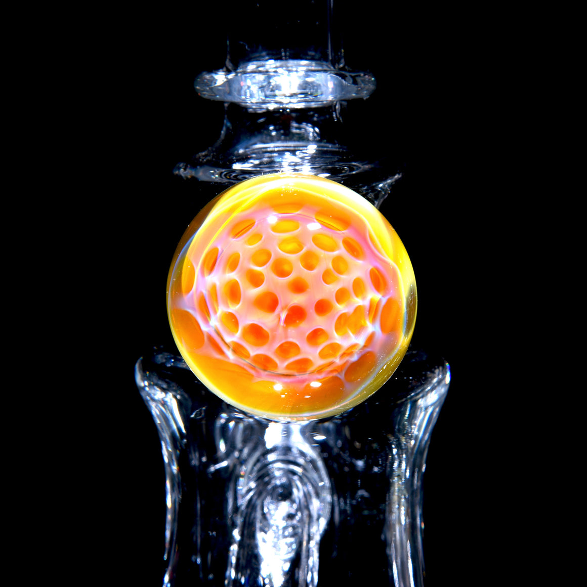Fumed Reversal Base Banger Hanger w/ Implosion & Opal Joint - 10mm Female