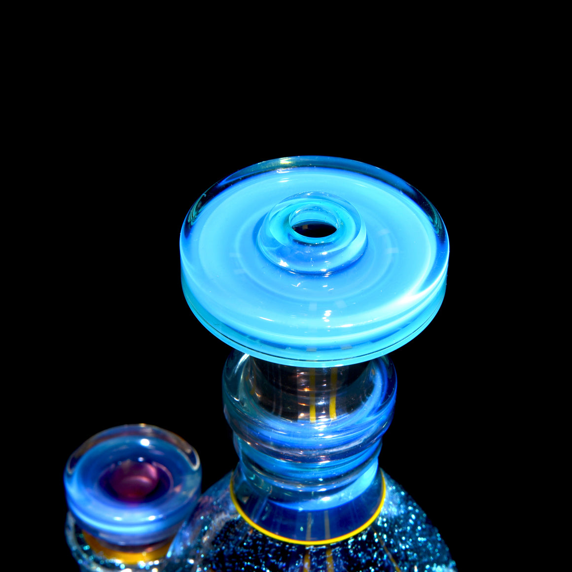 Coldworked Tartan Tech Dichro Teardrop Rig - Meta-Terrania/Royal Jelly - 10mm Female