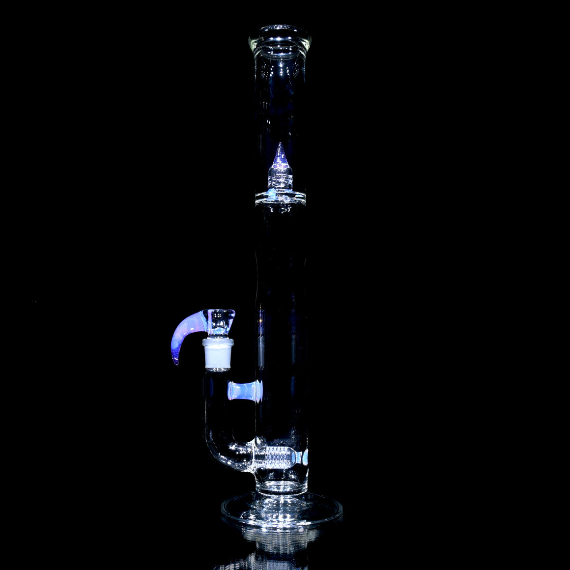 Accented 44mm V2 Upgrid Stemline Straight Tube w/ 4-hole Horned Slide - Neo Opal - 18mm Female