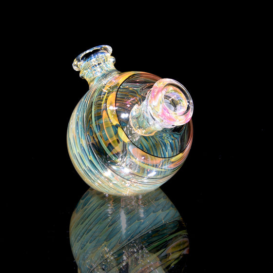 Gold & Silver Fume Honeycomb Blob Rig - 10mm Female