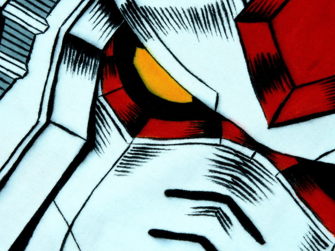 Medium - Hand-painted and Dyed T-Shirt - RX-78-2 Gundam #1
