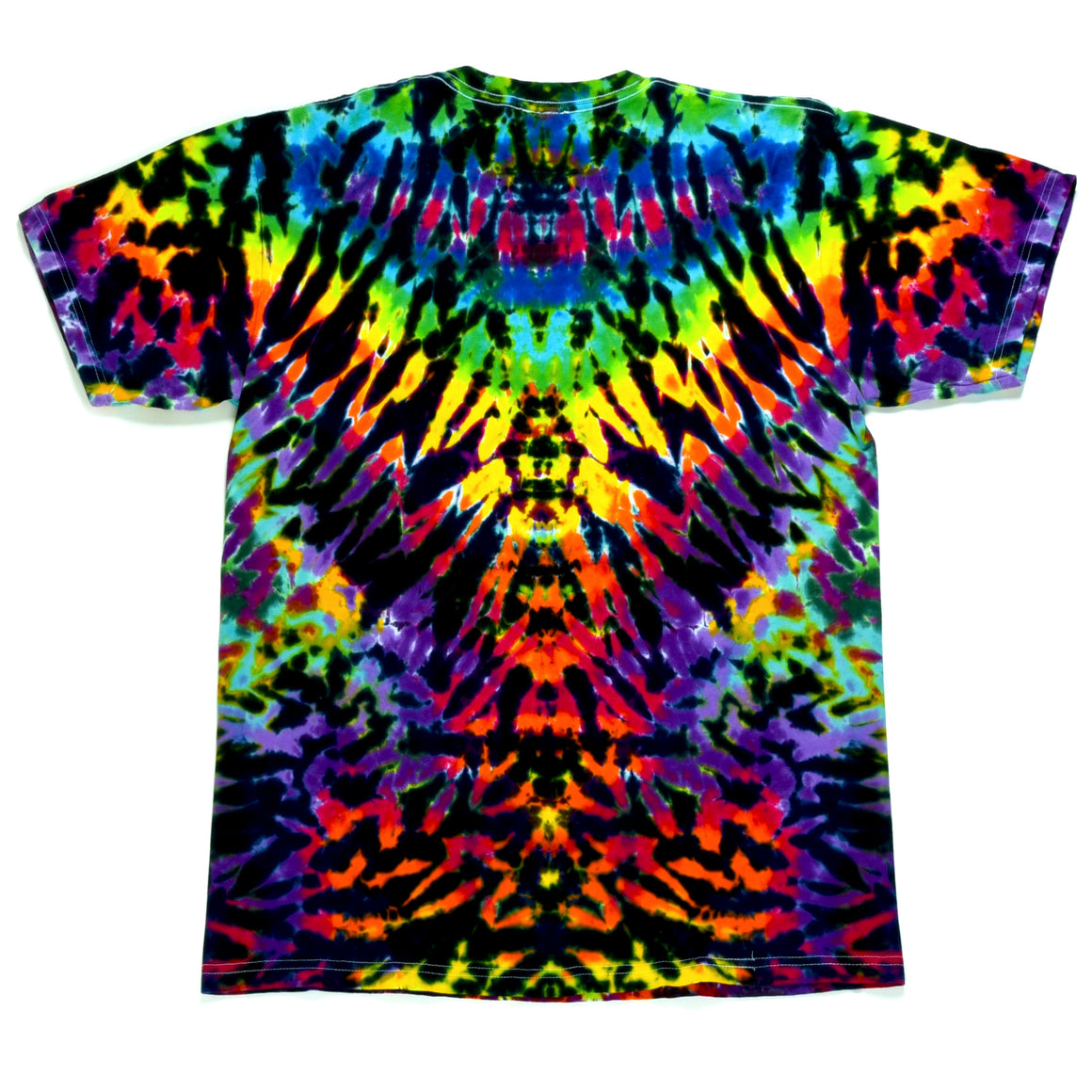 Medium Tie Dye T-Shirt - Experimental Marijuana Leaf