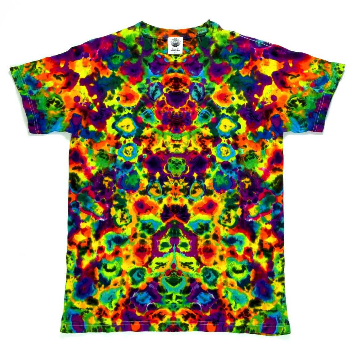 Small Tie Dye T-Shirt - Classic Scrunch Reverse Dye