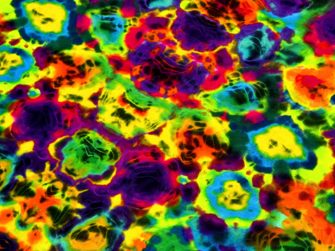 Small Tie Dye T-Shirt - Classic Scrunch Reverse Dye