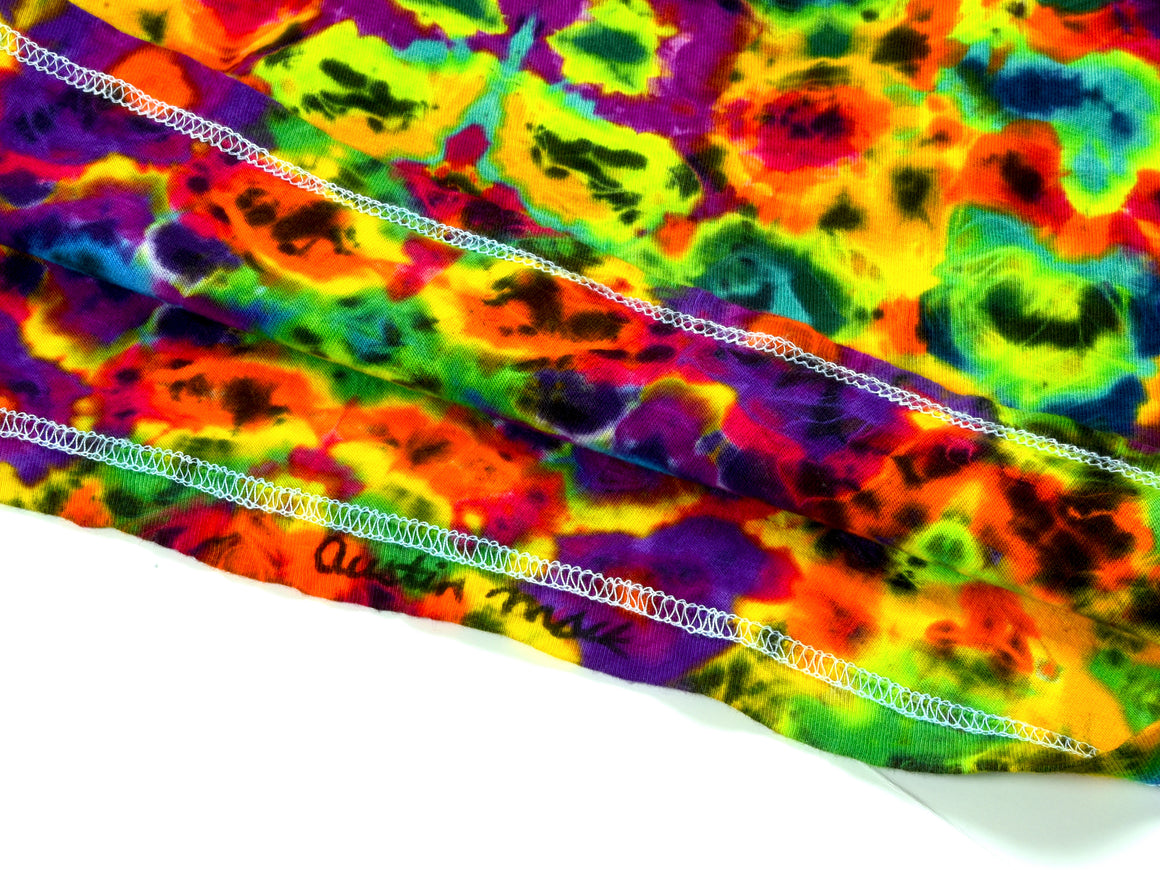 Small Tie Dye T-Shirt - Classic Scrunch Reverse Dye