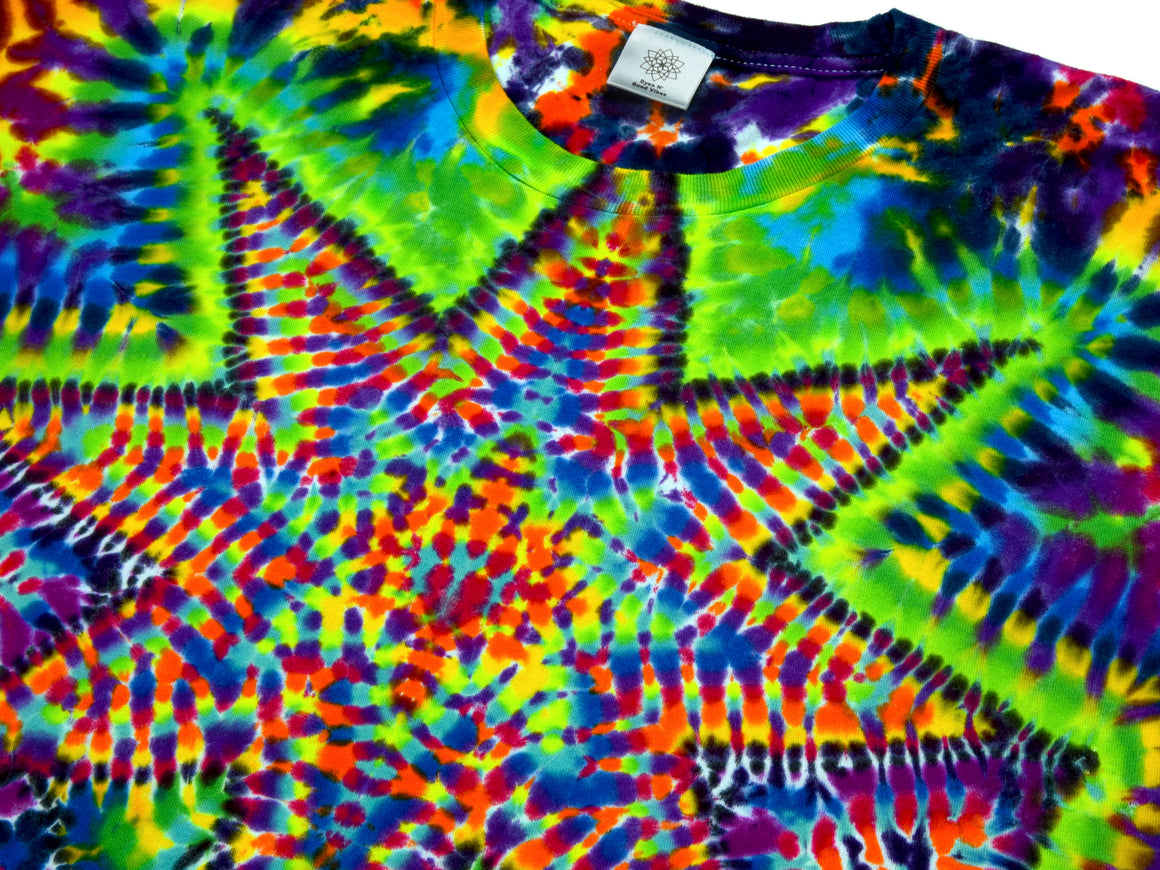 XXL - Short-sleeve Tie Dye T-Shirt - "Entity"