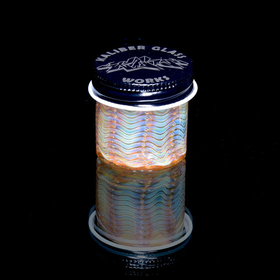 Lidded Airtight Baller Jar - Fume Bubble Trap Wrap & Rake