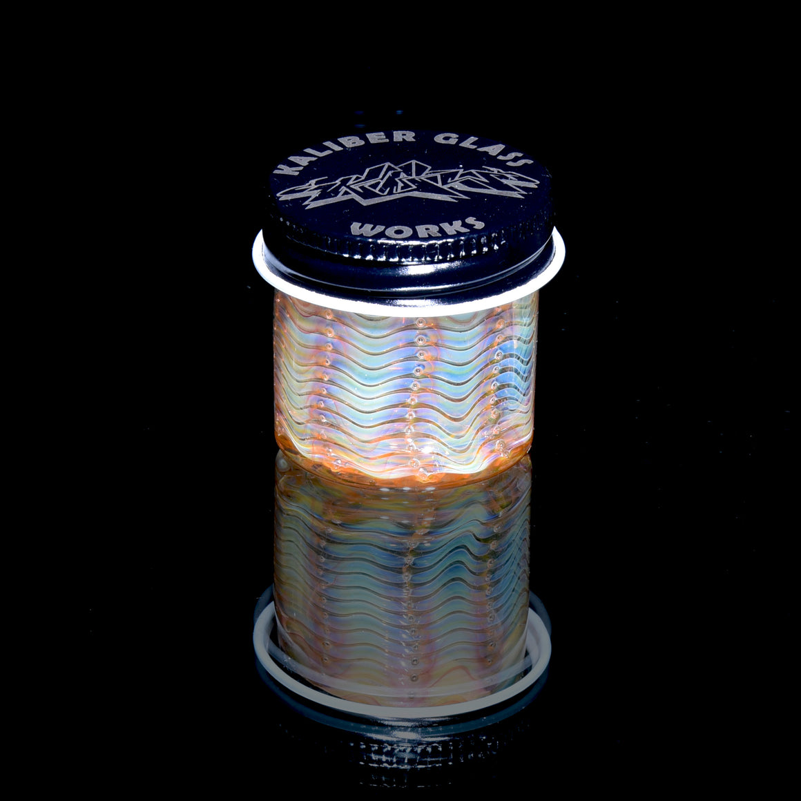 Lidded Airtight Baller Jar - Fume Bubble Trap Wrap & Rake