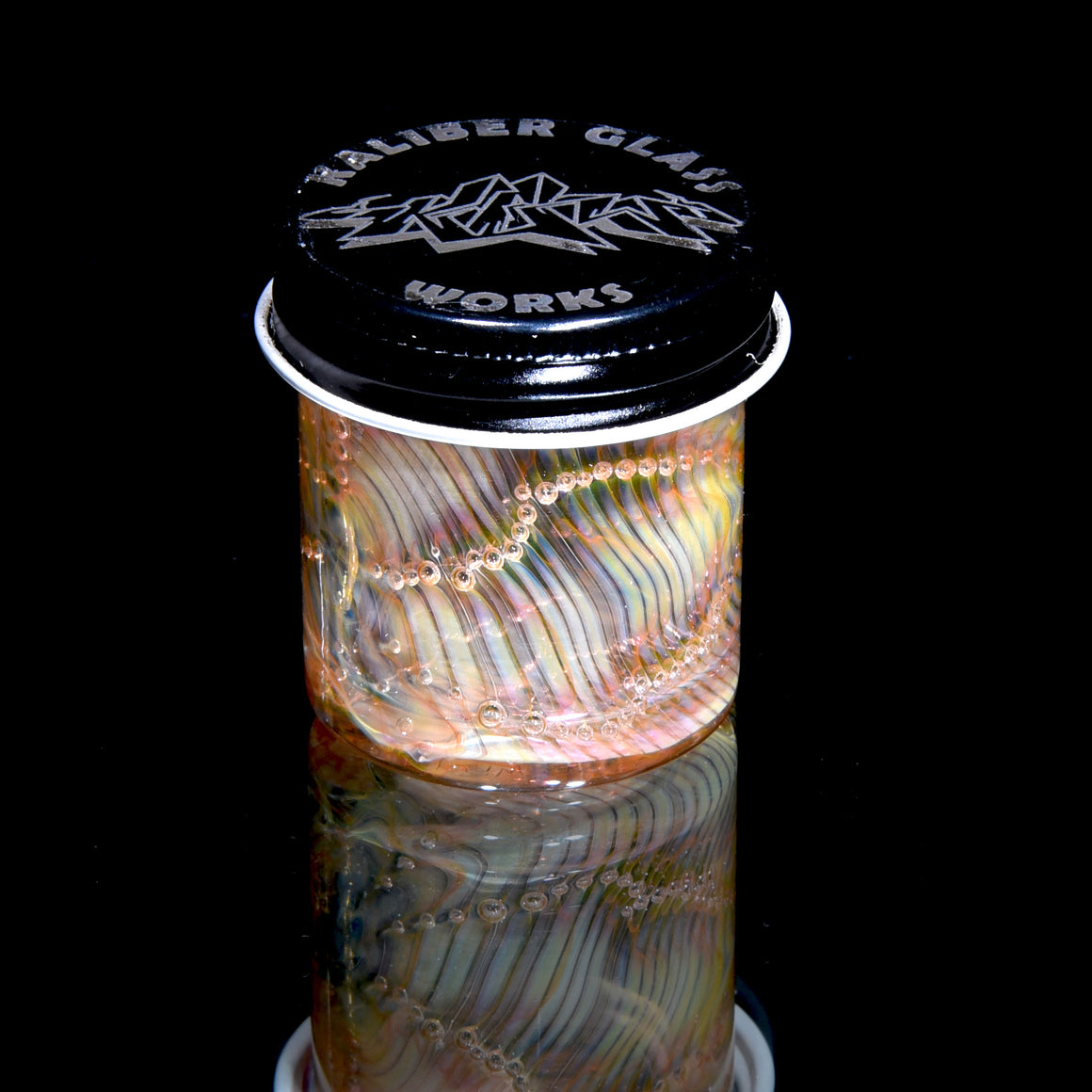 Lidded Airtight Baller Jar - Fume Bubble Trap Wrap & Rake