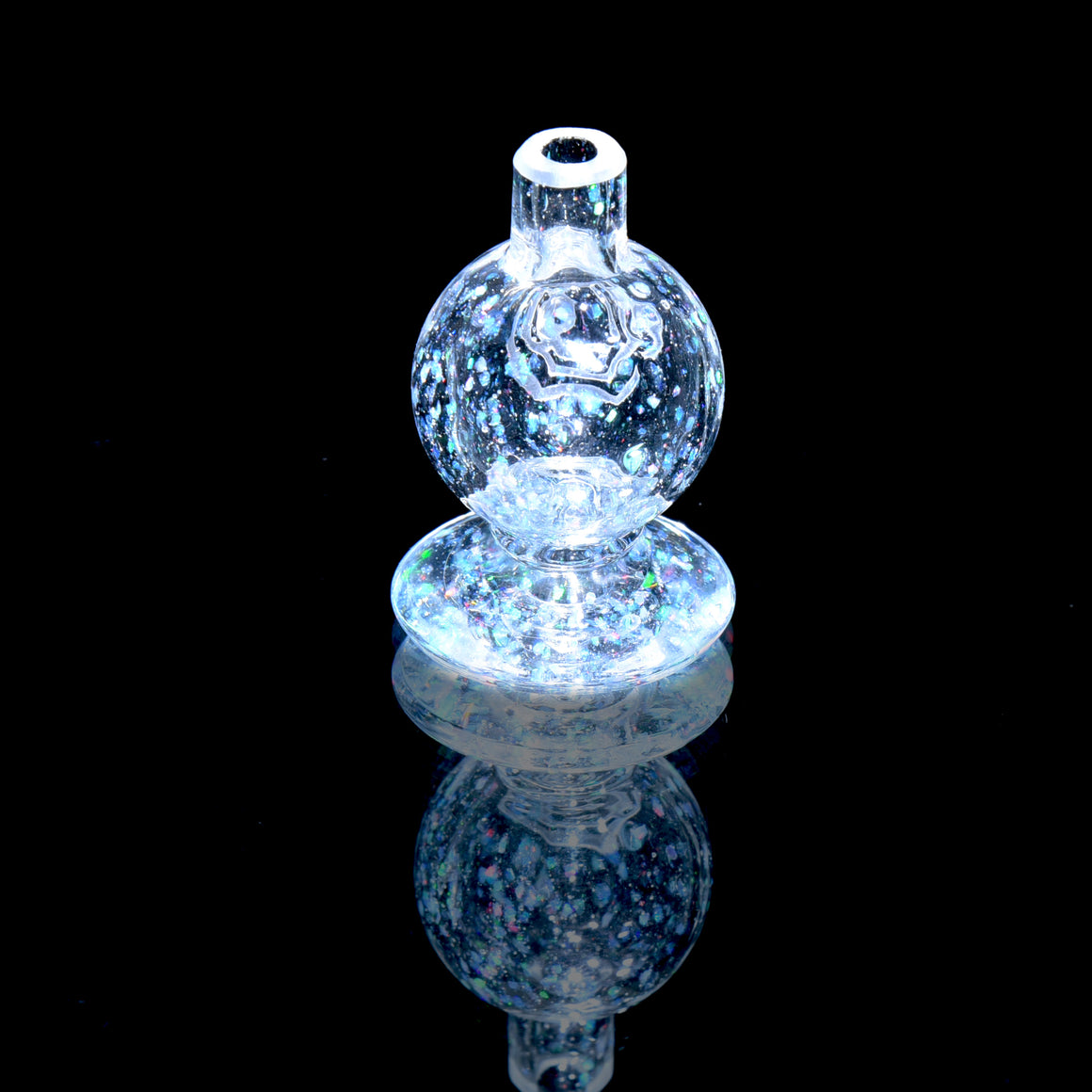 Crushed Opal Bubble Cap w/ Sandblasted Logo