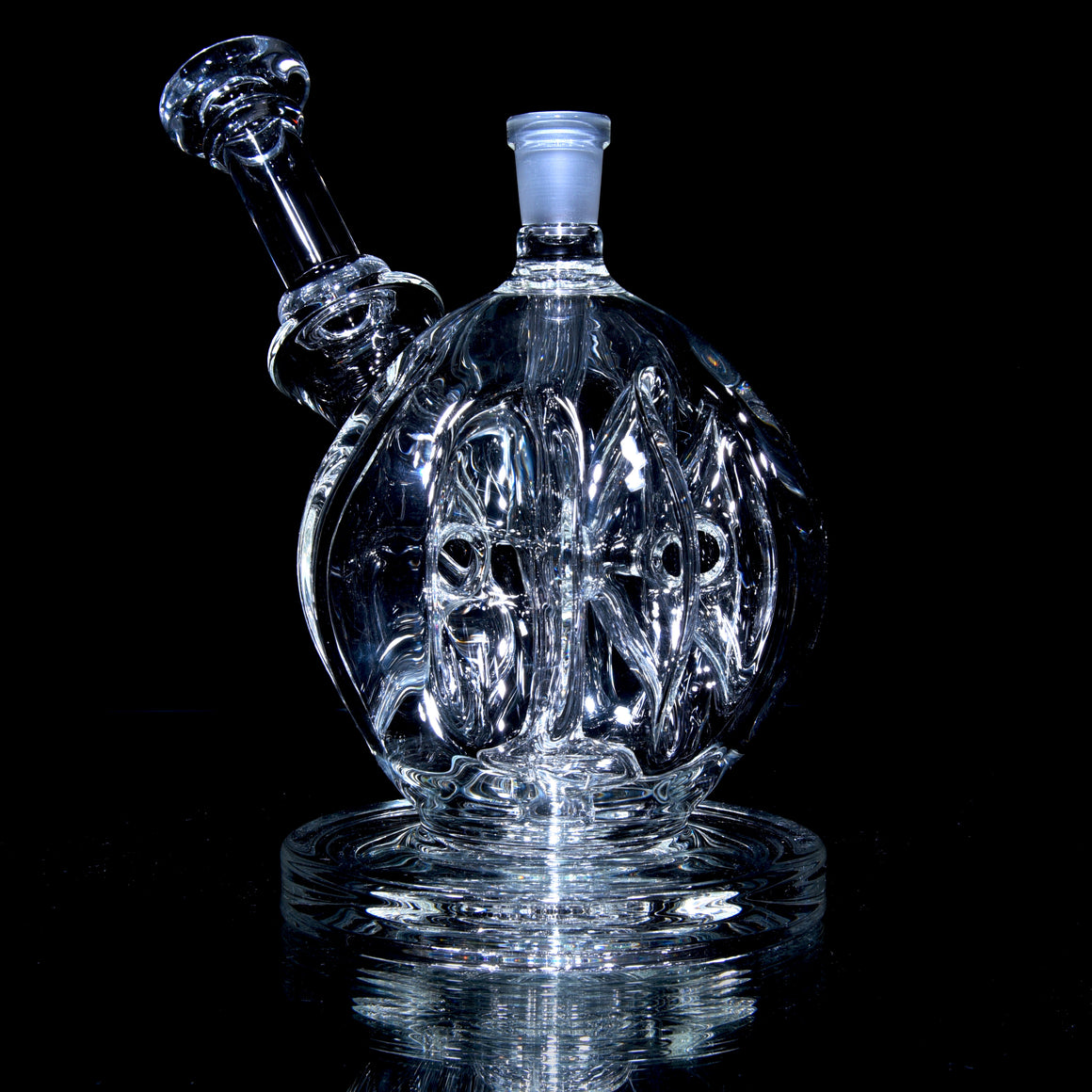 Swiss Sphere Bubbler Rig - Clear - 14mm Female