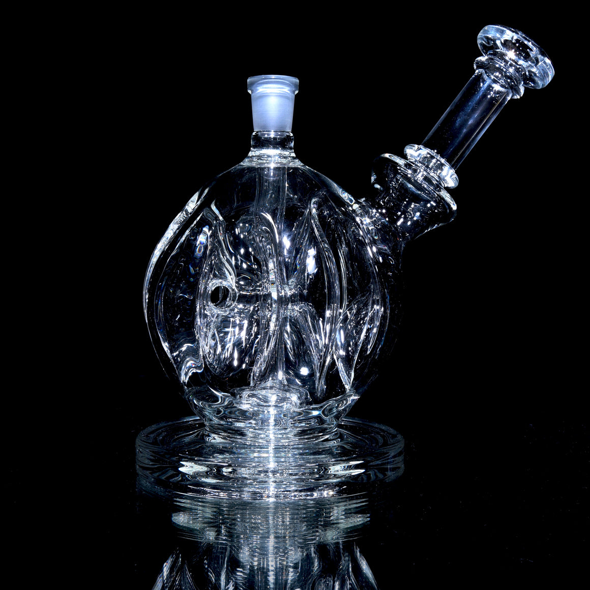 Swiss Sphere Bubbler Rig - Clear - 14mm Female