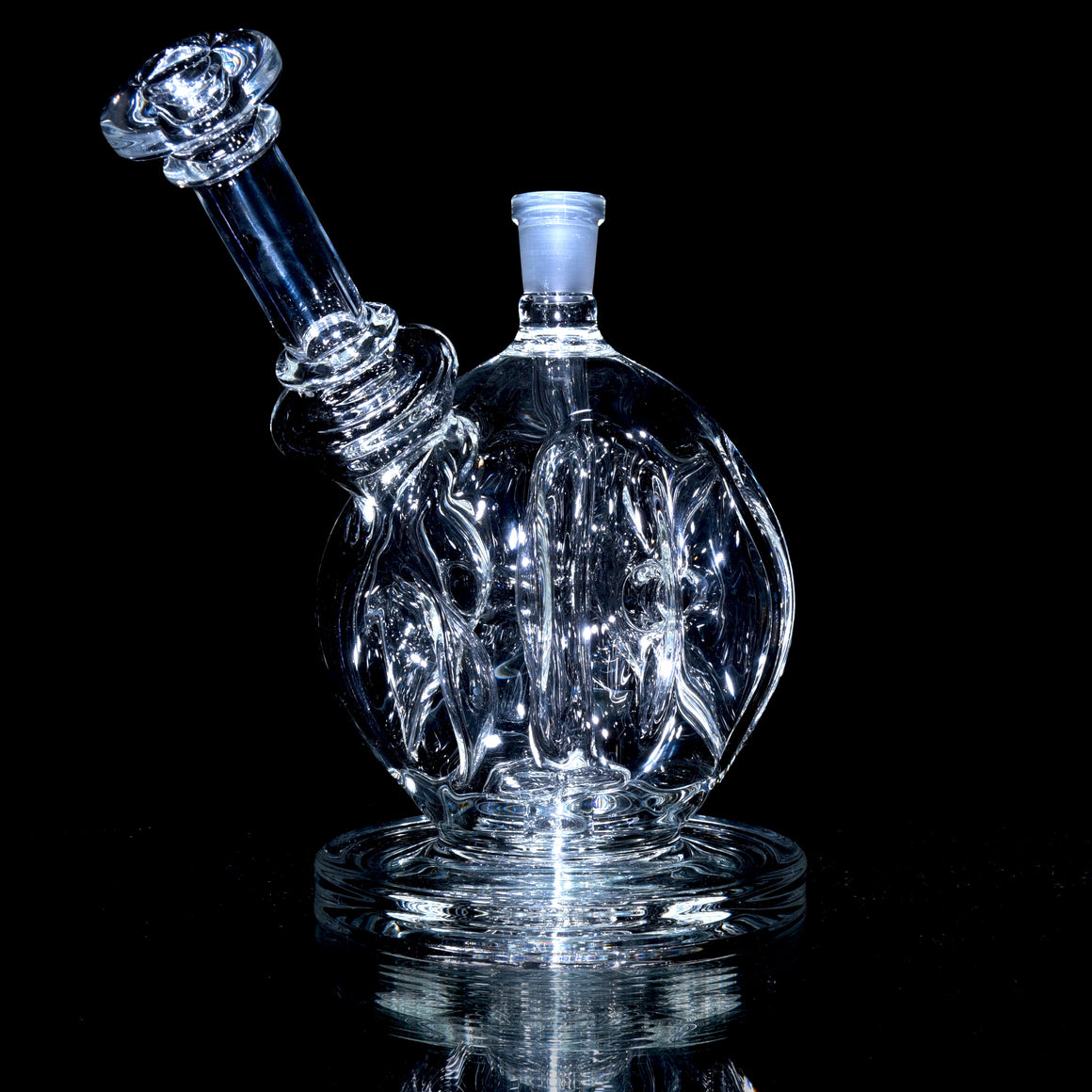 Swiss Sphere Bubbler Rig - Clear - 14mm Female