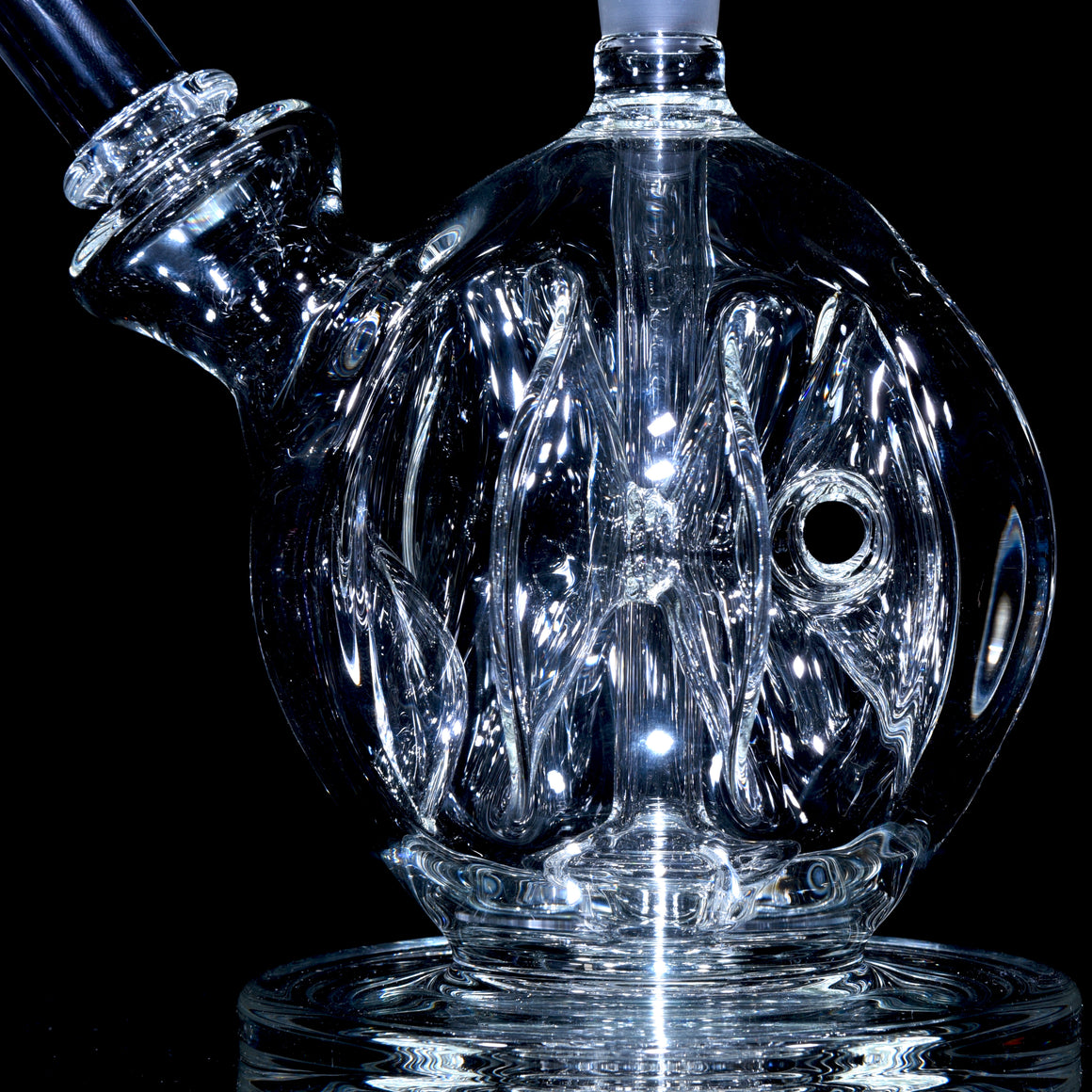 Swiss Sphere Bubbler Rig - Clear - 14mm Female