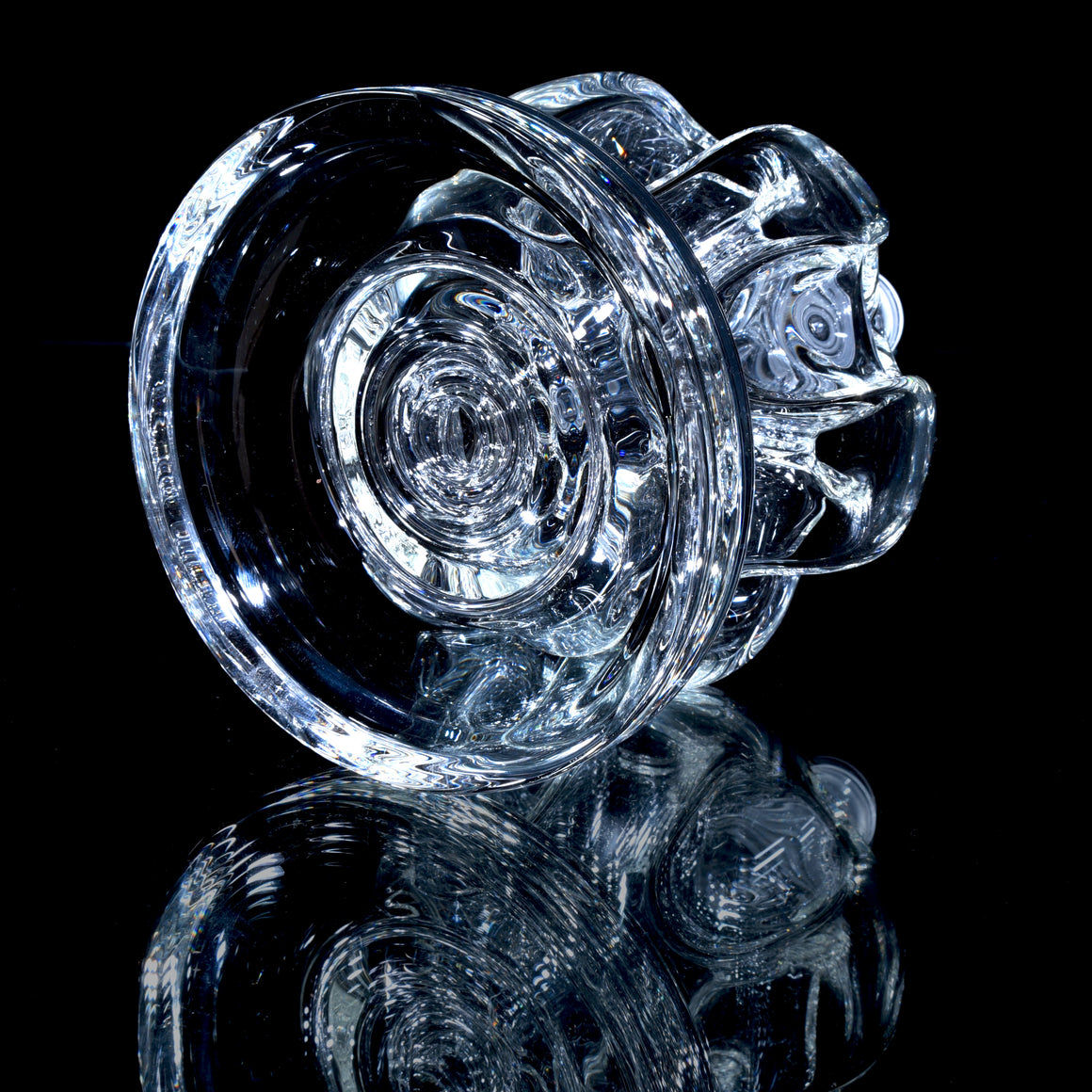 Swiss Sphere Bubbler Rig - Clear - 14mm Female