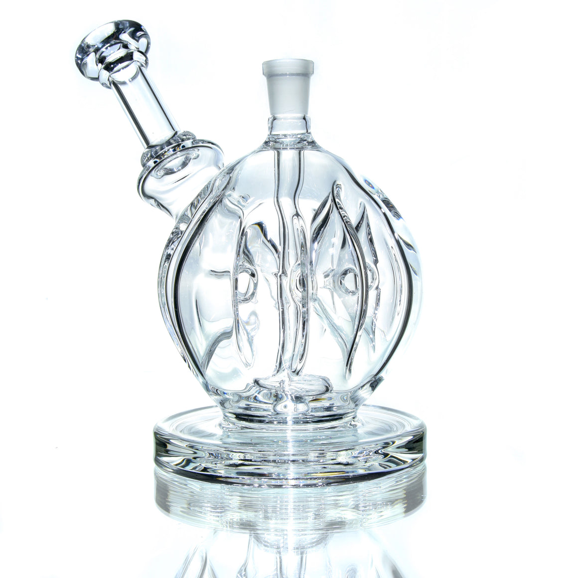 Swiss Sphere Bubbler Rig - Clear - 14mm Female