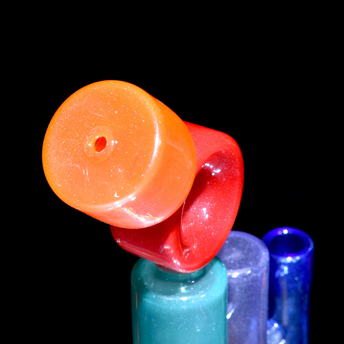 Recycling Colorform Rig - Transparent Rainbow -  14mm Female
