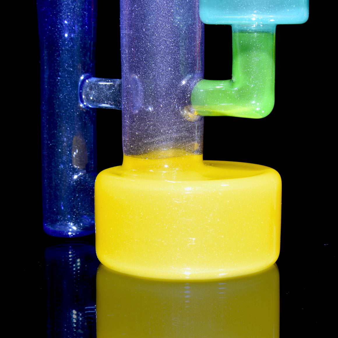 Recycling Colorform Rig - Transparent Rainbow -  14mm Female