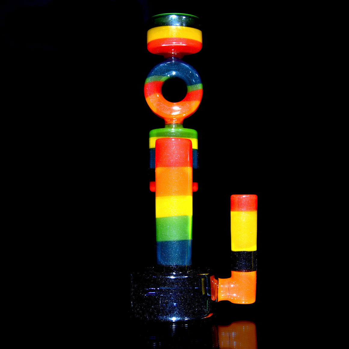 Recycling Colorform Rig - Rainbow Encalmo -  14mm Female