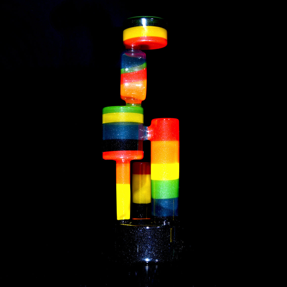 Recycling Colorform Rig - Rainbow Encalmo -  14mm Female