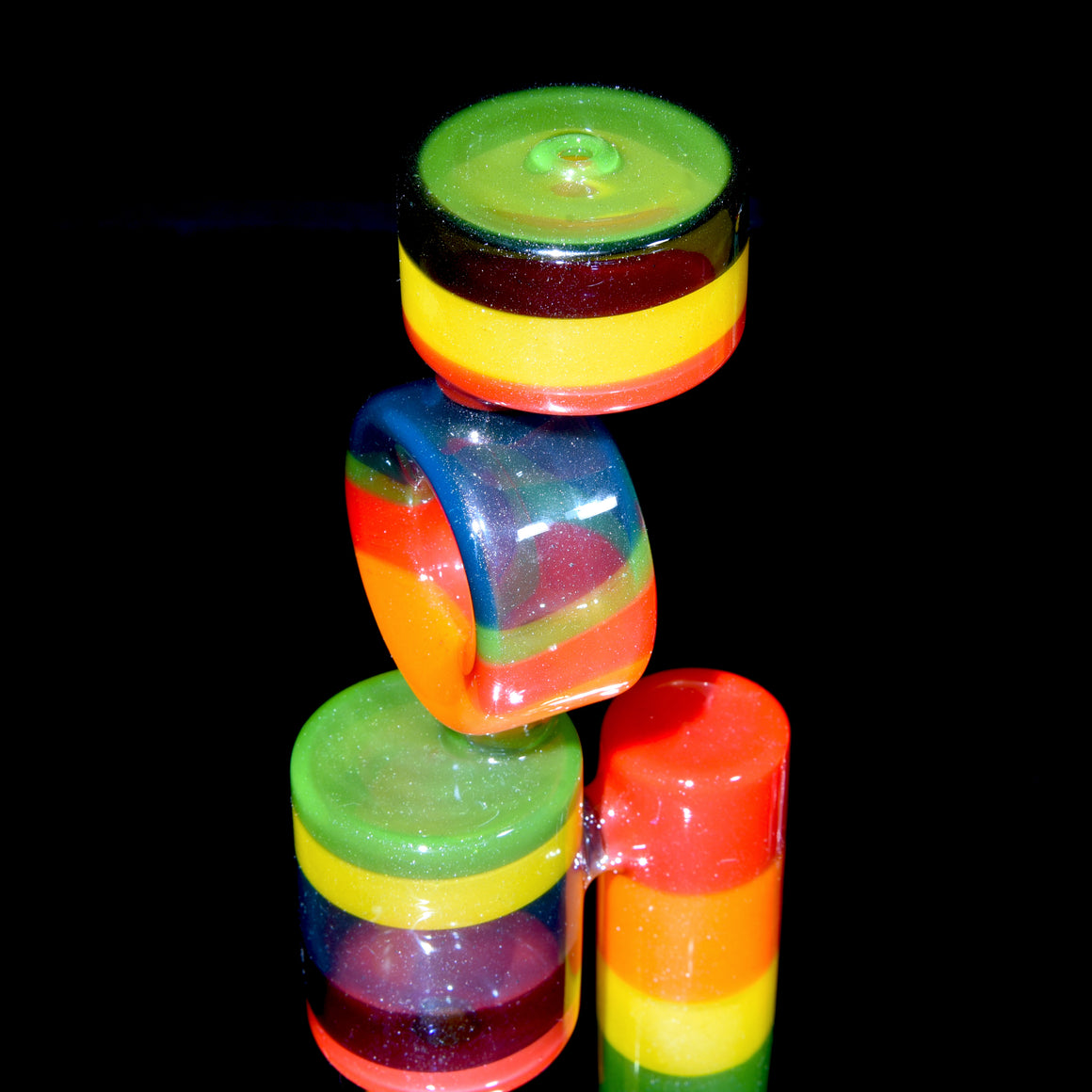 Recycling Colorform Rig - Rainbow Encalmo -  14mm Female
