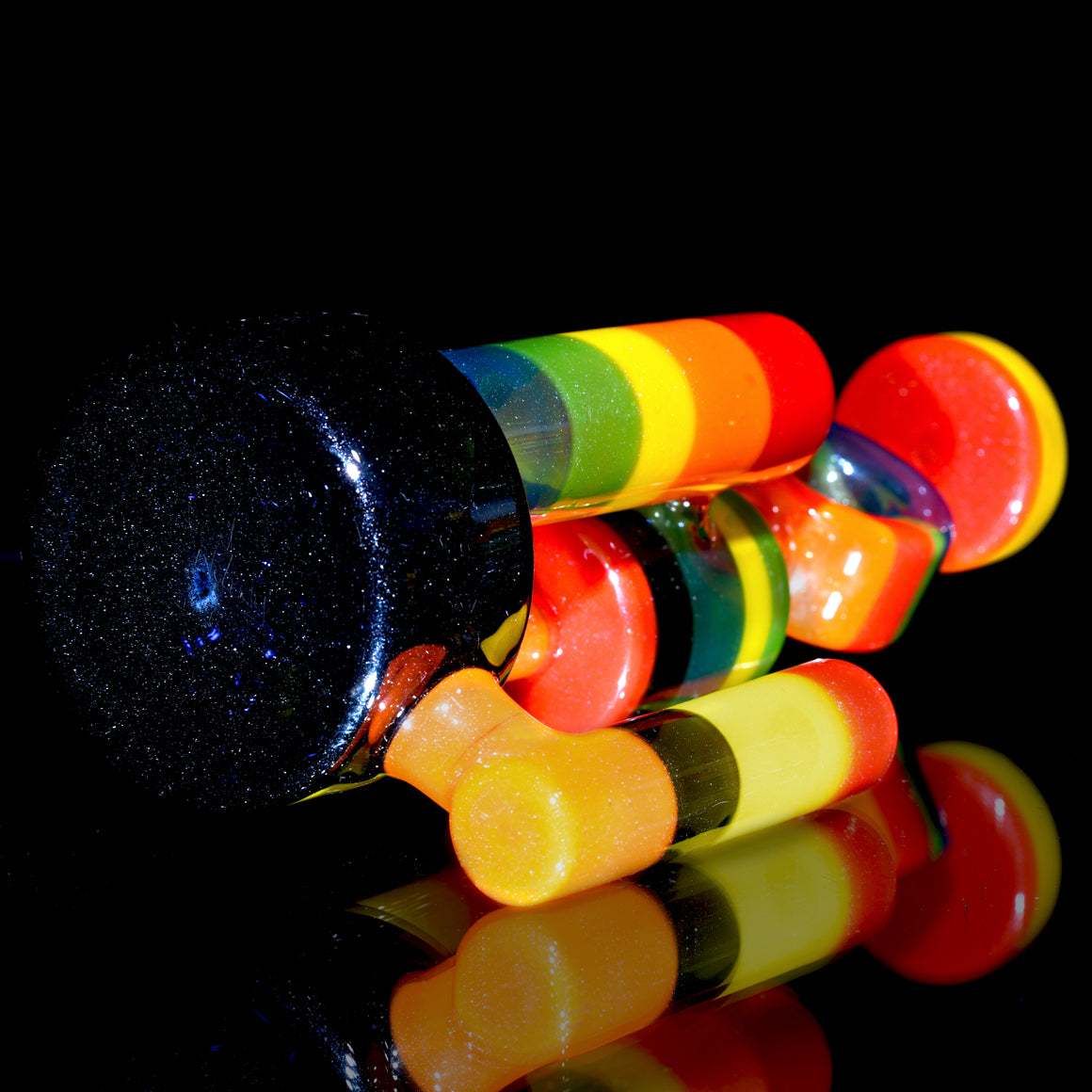 Recycling Colorform Rig - Rainbow Encalmo -  14mm Female