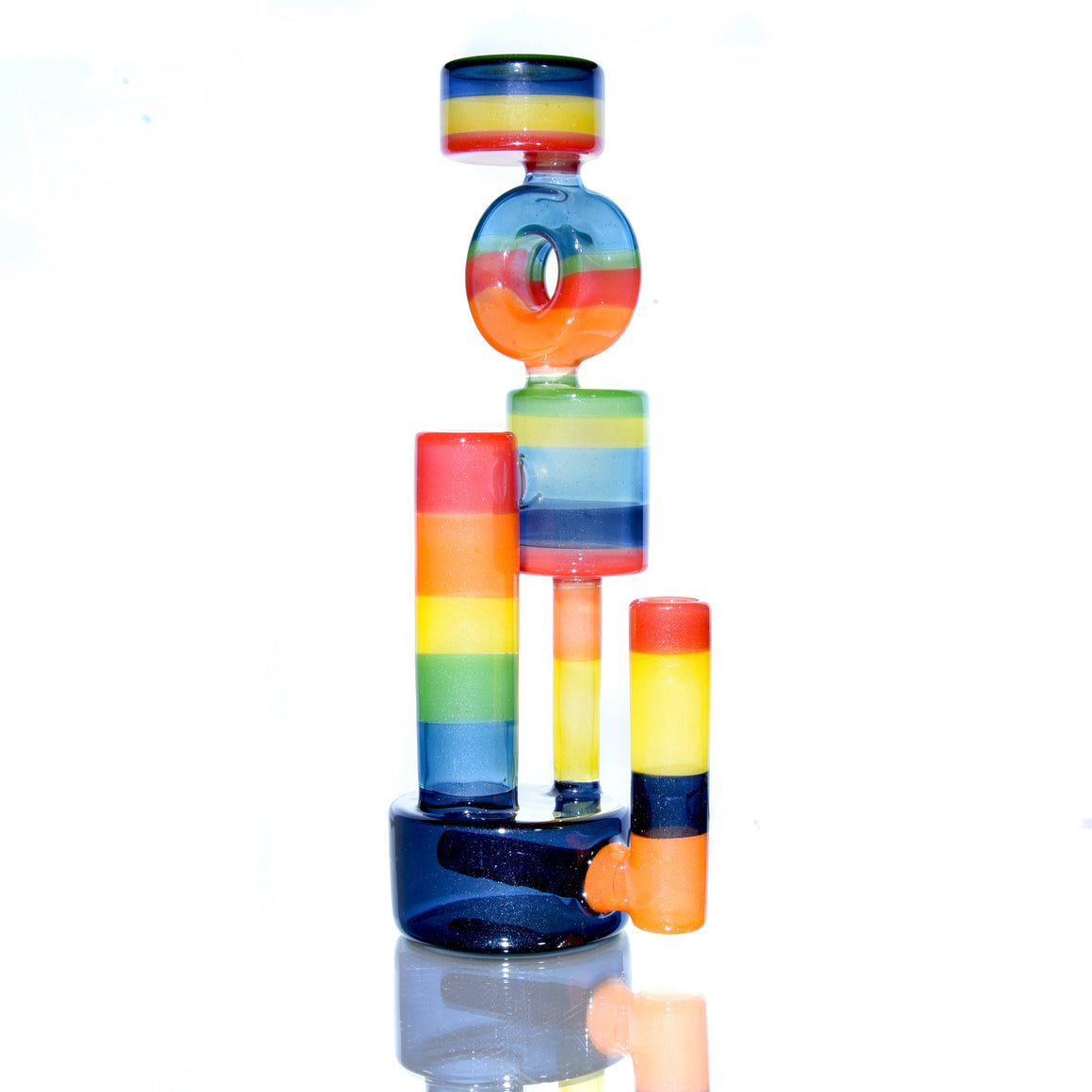 Recycling Colorform Rig - Rainbow Encalmo -  14mm Female
