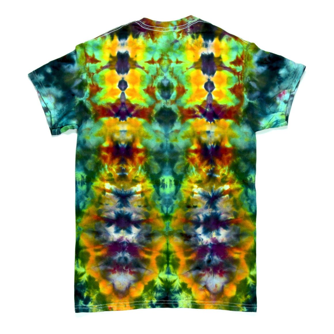 Small Tie Dye T-Shirt - Full Rainbow Pattern
