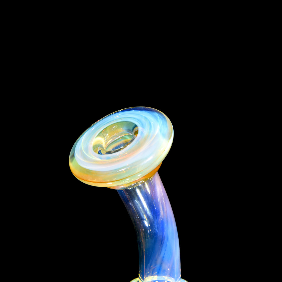 Fully-fumed Refined Bell Recycler w/ Signature Marble - 14mm Female