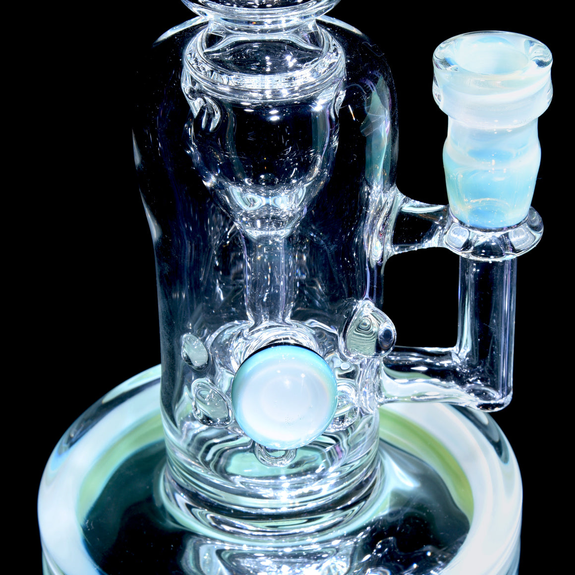 Mini Narrow Can Double-uptake Tornada Recycler - Titan - 14mm Female