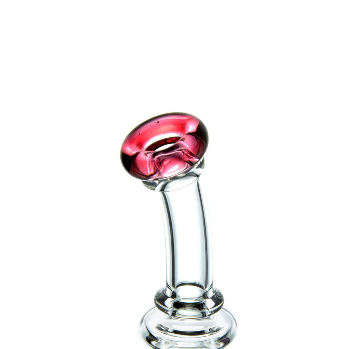Mini Narrow Can Double-uptake Klein Recycler - Gold Ruby - 14mm Female