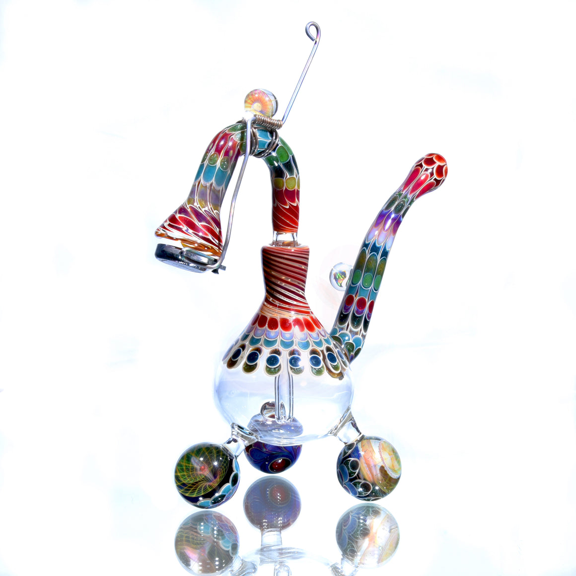 Dotstack Marble Rig w/ detachable Kettle Curve Downstem - 14mm Female