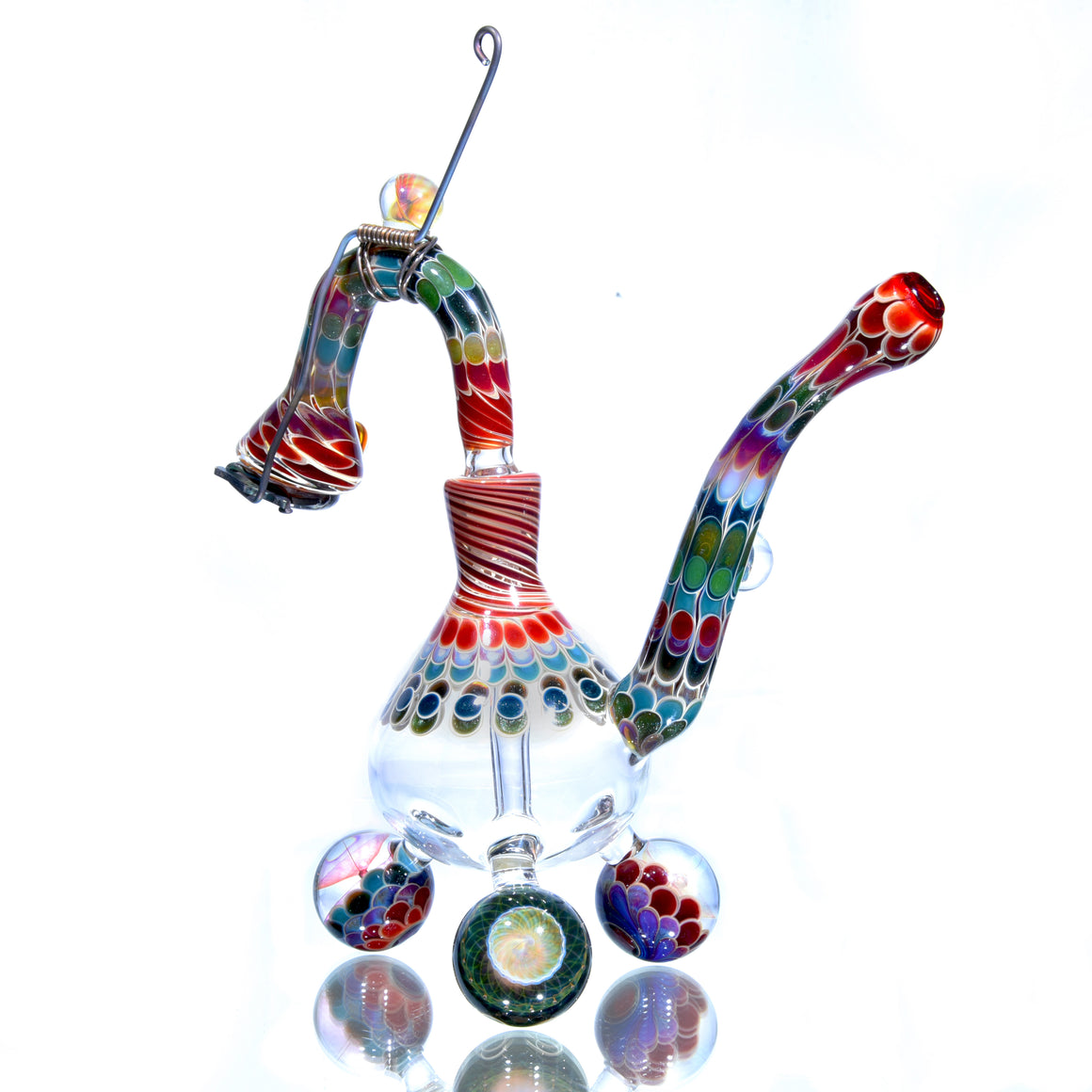 Dotstack Marble Rig w/ detachable Kettle Curve Downstem - 14mm Female