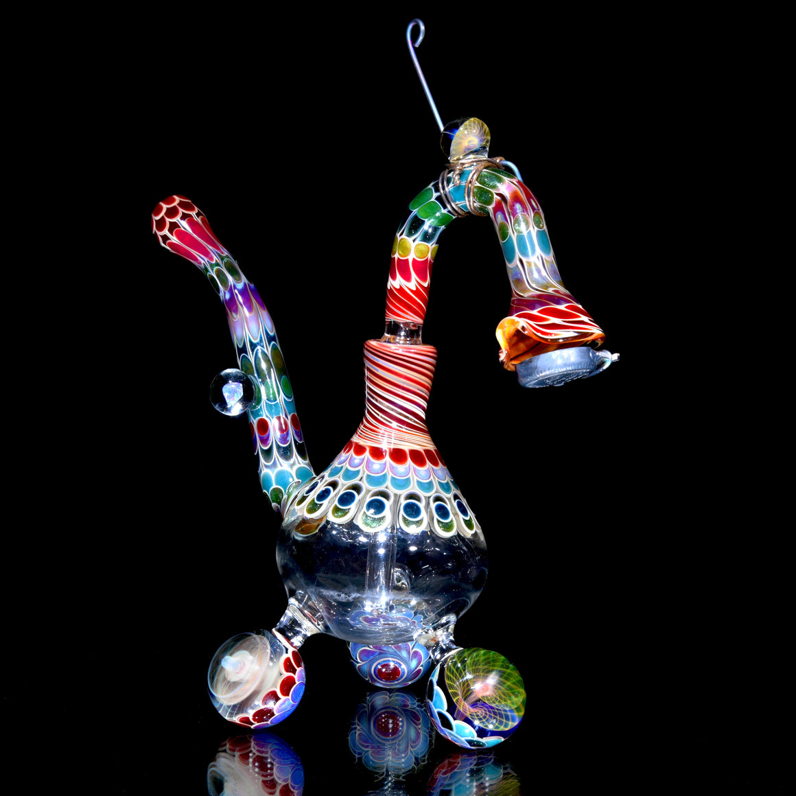 Dotstack Marble Rig w/ detachable Kettle Curve Downstem - 14mm Female