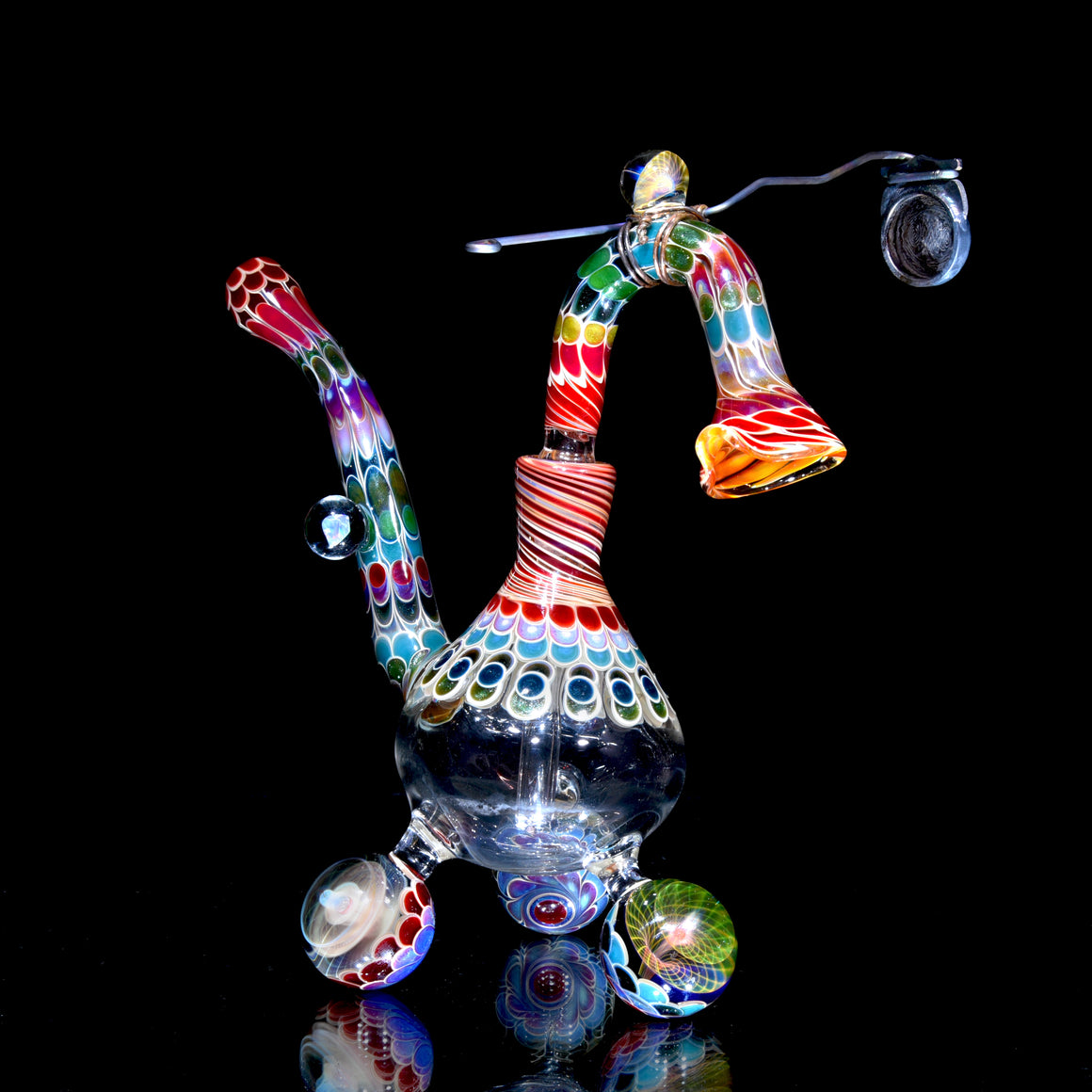 Dotstack Marble Rig w/ detachable Kettle Curve Downstem - 14mm Female