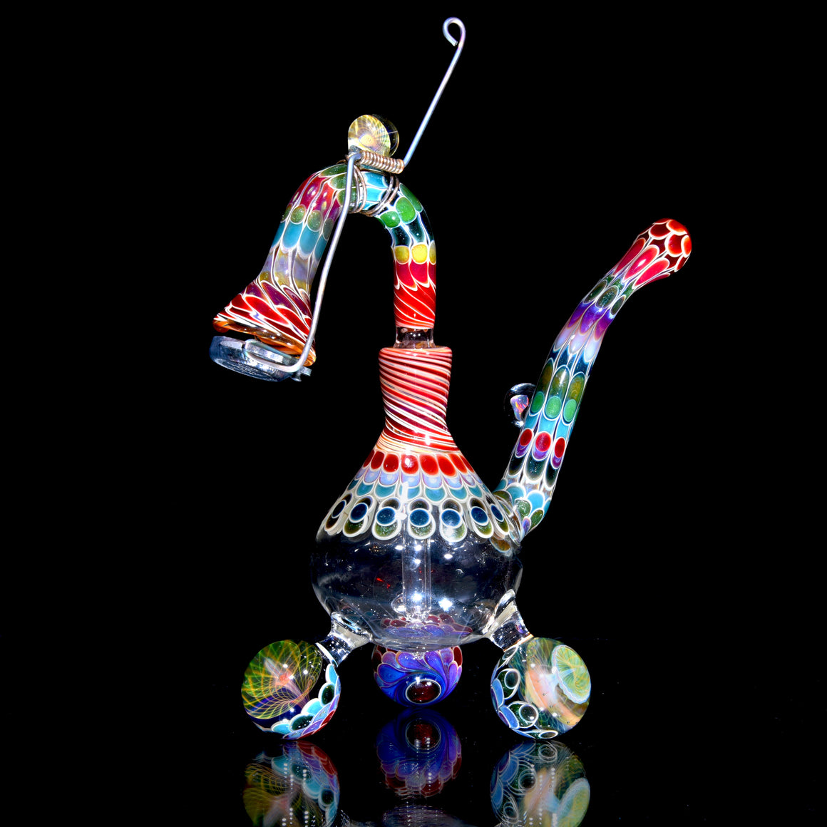 Dotstack Marble Rig w/ detachable Kettle Curve Downstem - 14mm Female