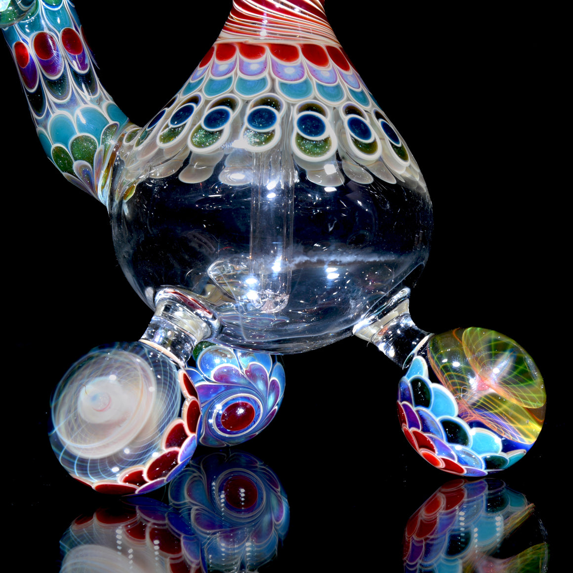Dotstack Marble Rig w/ detachable Kettle Curve Downstem - 14mm Female