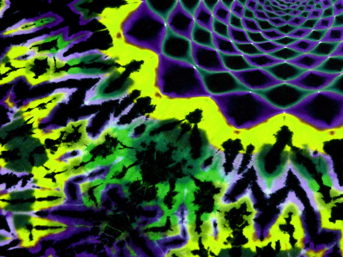 Large Tie Dye T-Shirt - GDP Mandala Combo