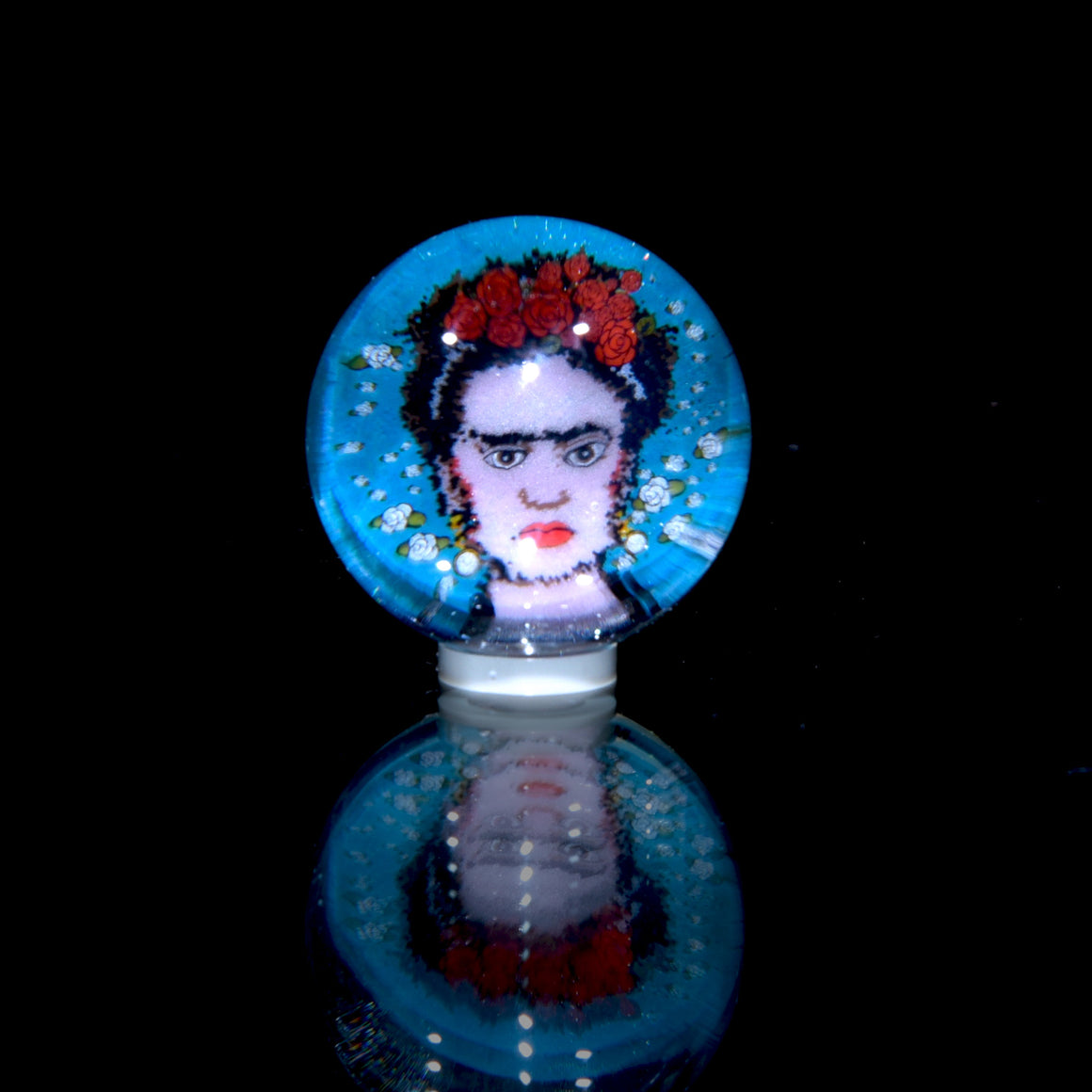 ~25mm Slurper Top Millie Marble - Frida Kahlo