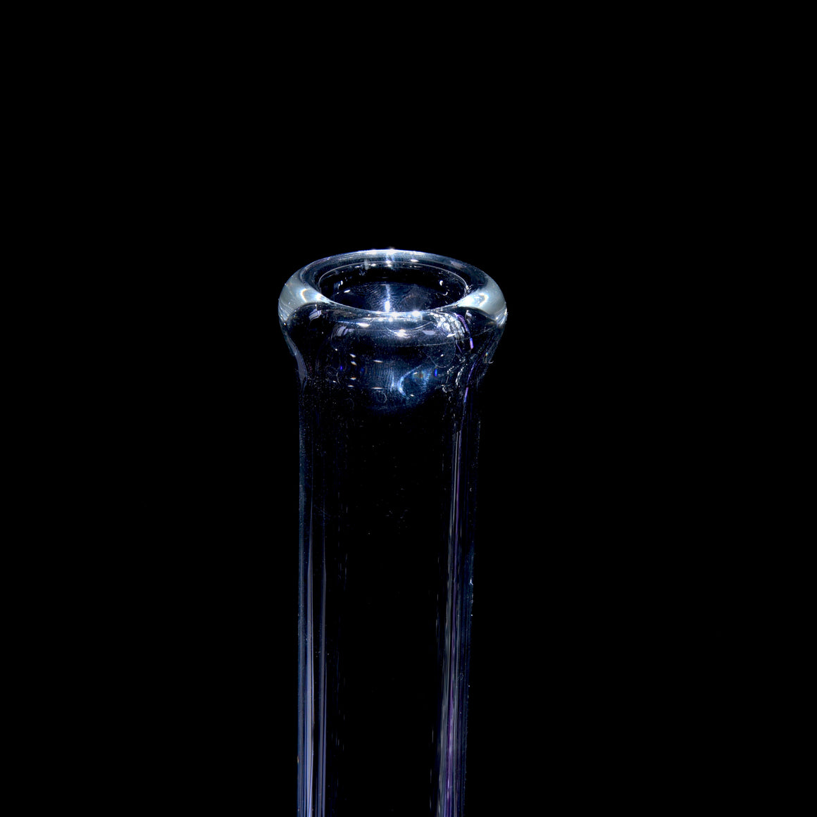 Removable Gridded Stemline Downstem Flower Tube w/ Martini Slide - Clear - 14mm Female