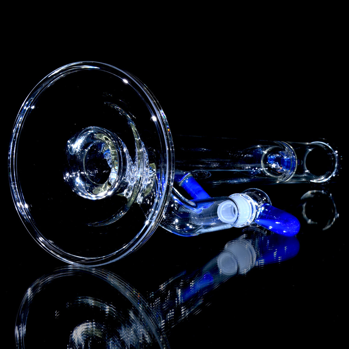 Accented 44mm Upgrid Triple Stemline Straight Tube w/ 4-hole Horned Slide - Mystique - 18mm Female