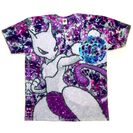 XL Short Sleeve Tie Dye T-Shirt - "Psychic"