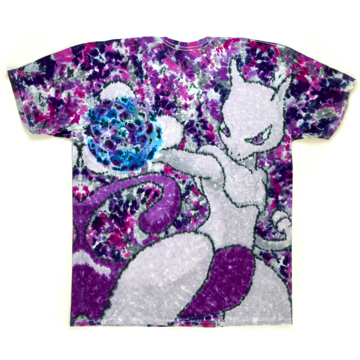 XL Short Sleeve Tie Dye T-Shirt - "Psychic"