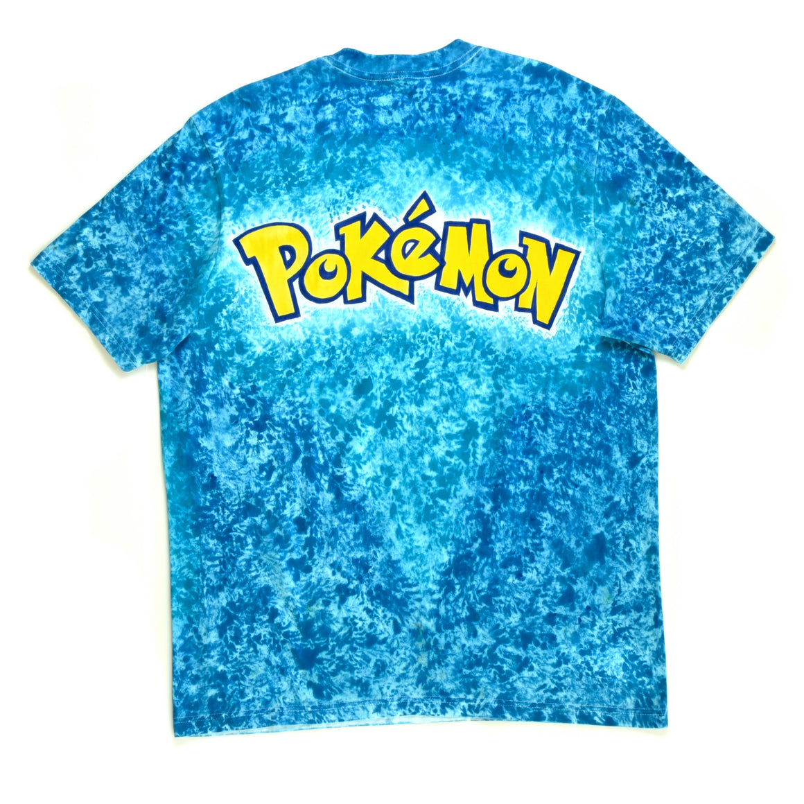XL - Hand & Tie-dyed T-Shirt - Pokémon Dragonite